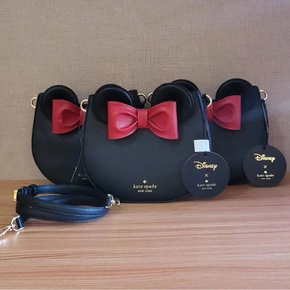 Disney X Kate Spade New York Minnie 3d Crossbody New with Tags - Picture 6 of 8